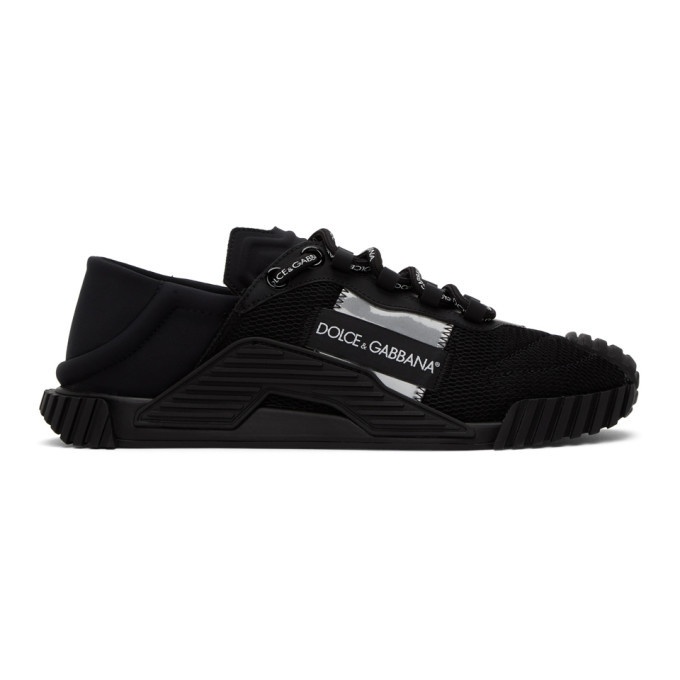 Photo: Dolce and Gabbana Black NS1 Sneakers