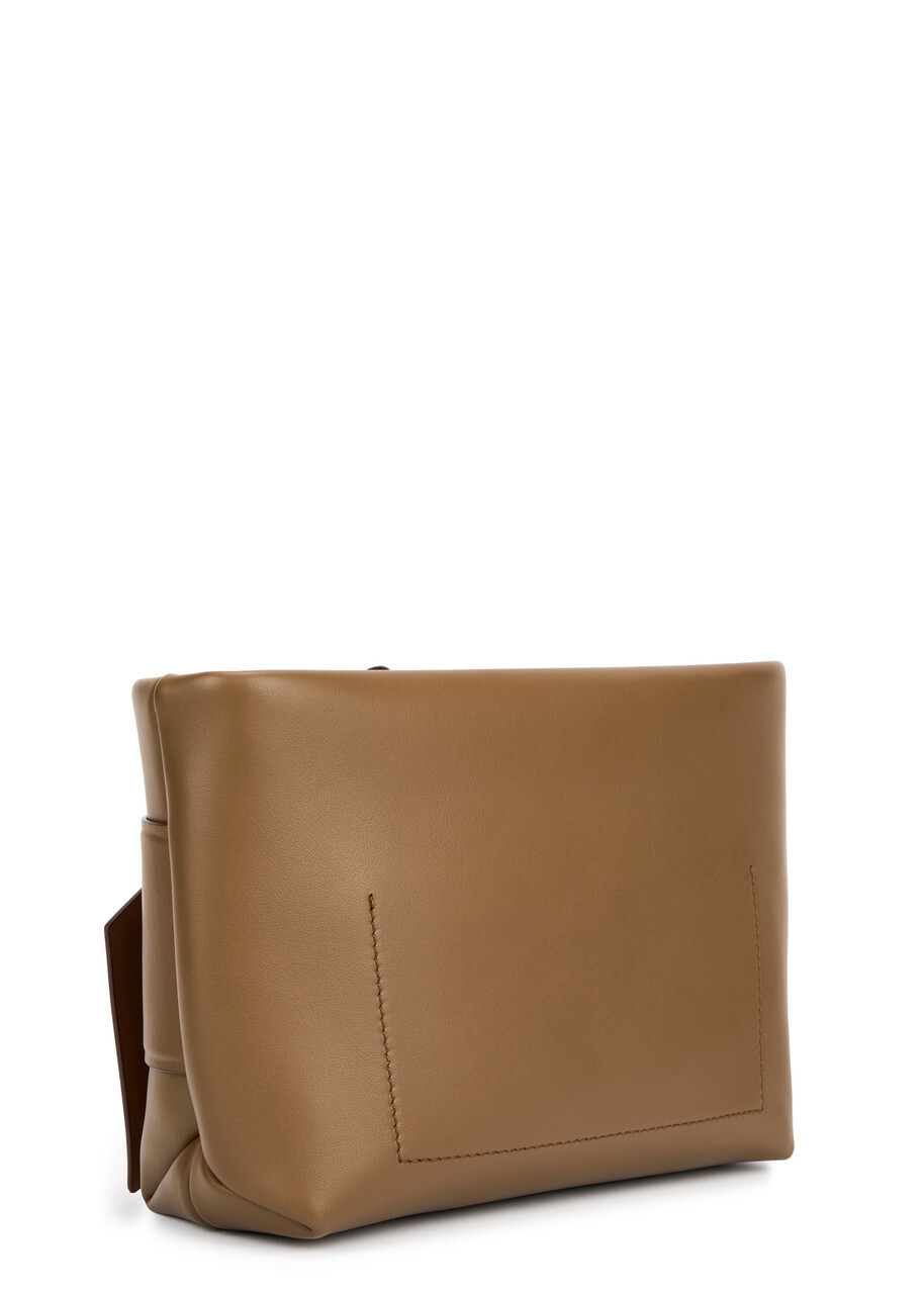 Acne Studios Musubi Knotted Leather Shoulder bag - Brown - One Size