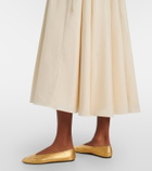 Tove Ceres gathered cotton midi dress