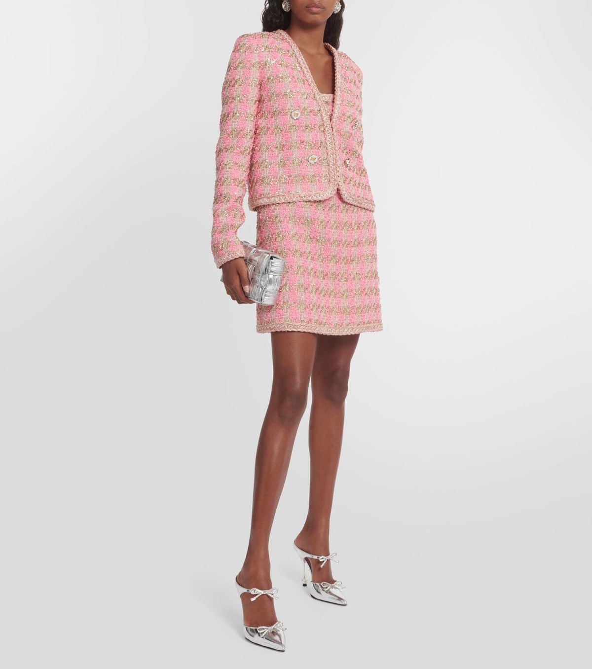 Giambattista Valli Tweed minidress Giambattista Valli