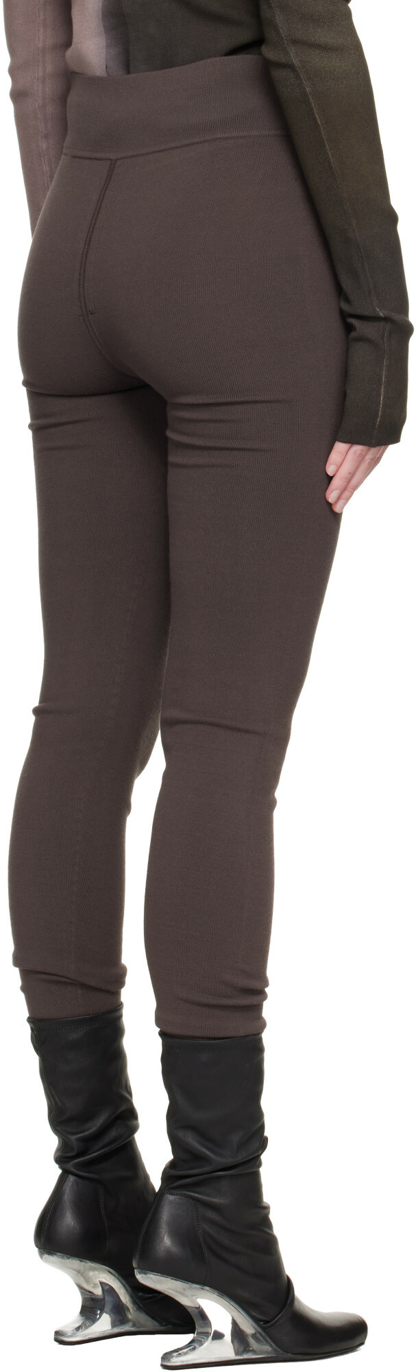 Rick Owens Gray Tower Leggings