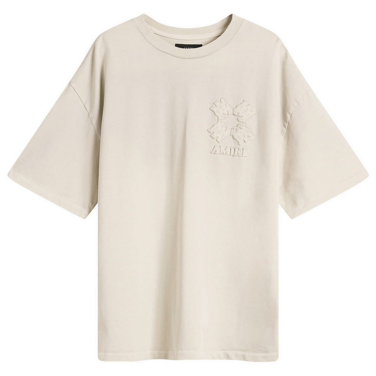 AMIRI Men's MA Quad Oversized T-Shirt in Ivory Amiri