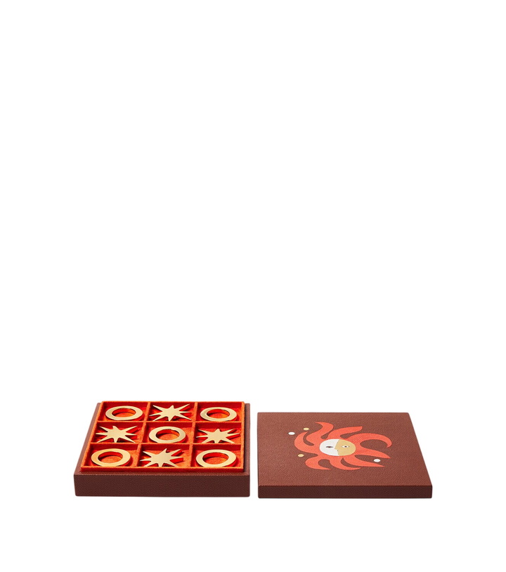 Photo: Jonathan Adler Playa leather tic-tac-toe set