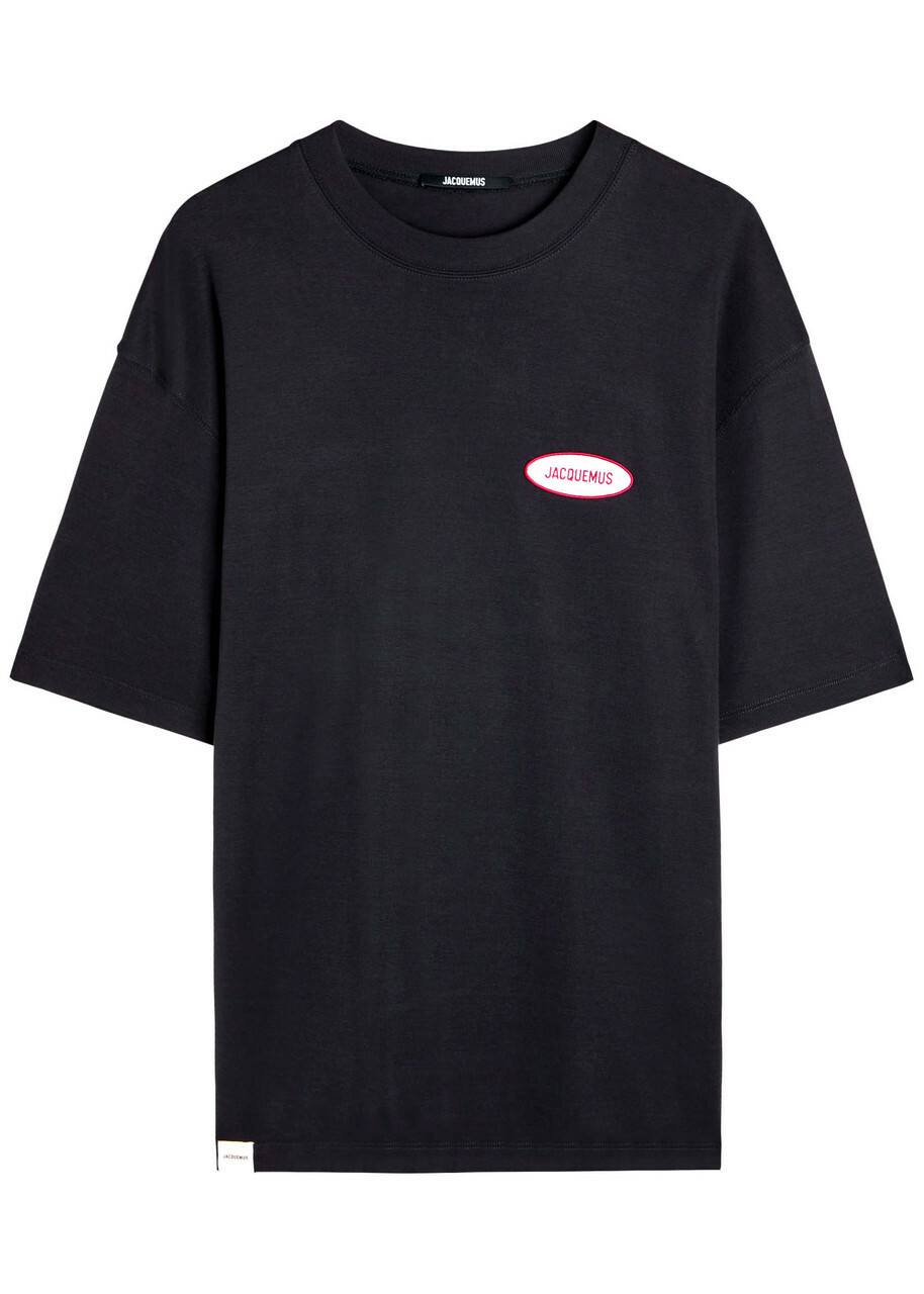 Jacquemus Le T-shirt Halteres Cotton T-shirt Navy Jacquemus