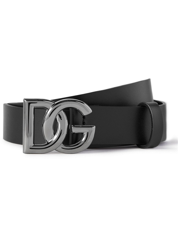 Photo: Dolce & Gabbana - 2.5cm Leather Belt - Black
