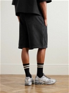 Amomento - Straight-Leg Denim Shorts - Black