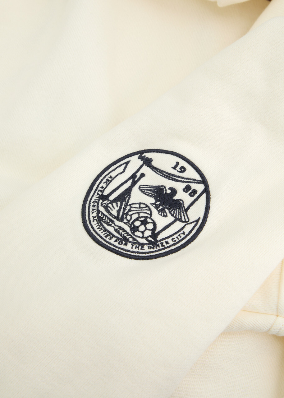 Honor The Gift 1988 Embroidered Hooded Cotton Sweatshirt White