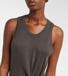 Lisa Yang Angeline cotton and cashmere maxi dress
