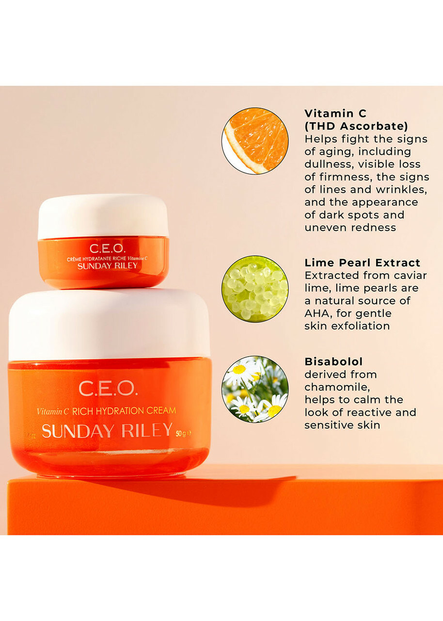 Sunday Riley C.E.O. C+E Antioxidant Protect + Repair Moisturizer 50ml