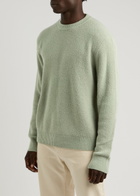 Wax London Wilde Wool-blend Jumper Green
