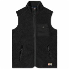 Fjällräven Men's Vardag Pile Fleece Vest in Black