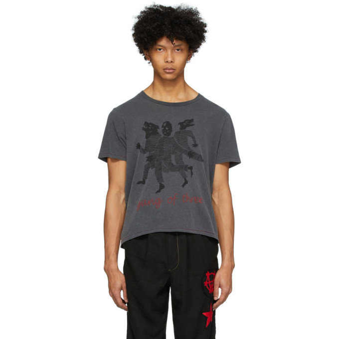 Worstok Grey Gang of Three Rocker T-Shirt