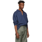 Jacquemus Navy Le Marin Shirt