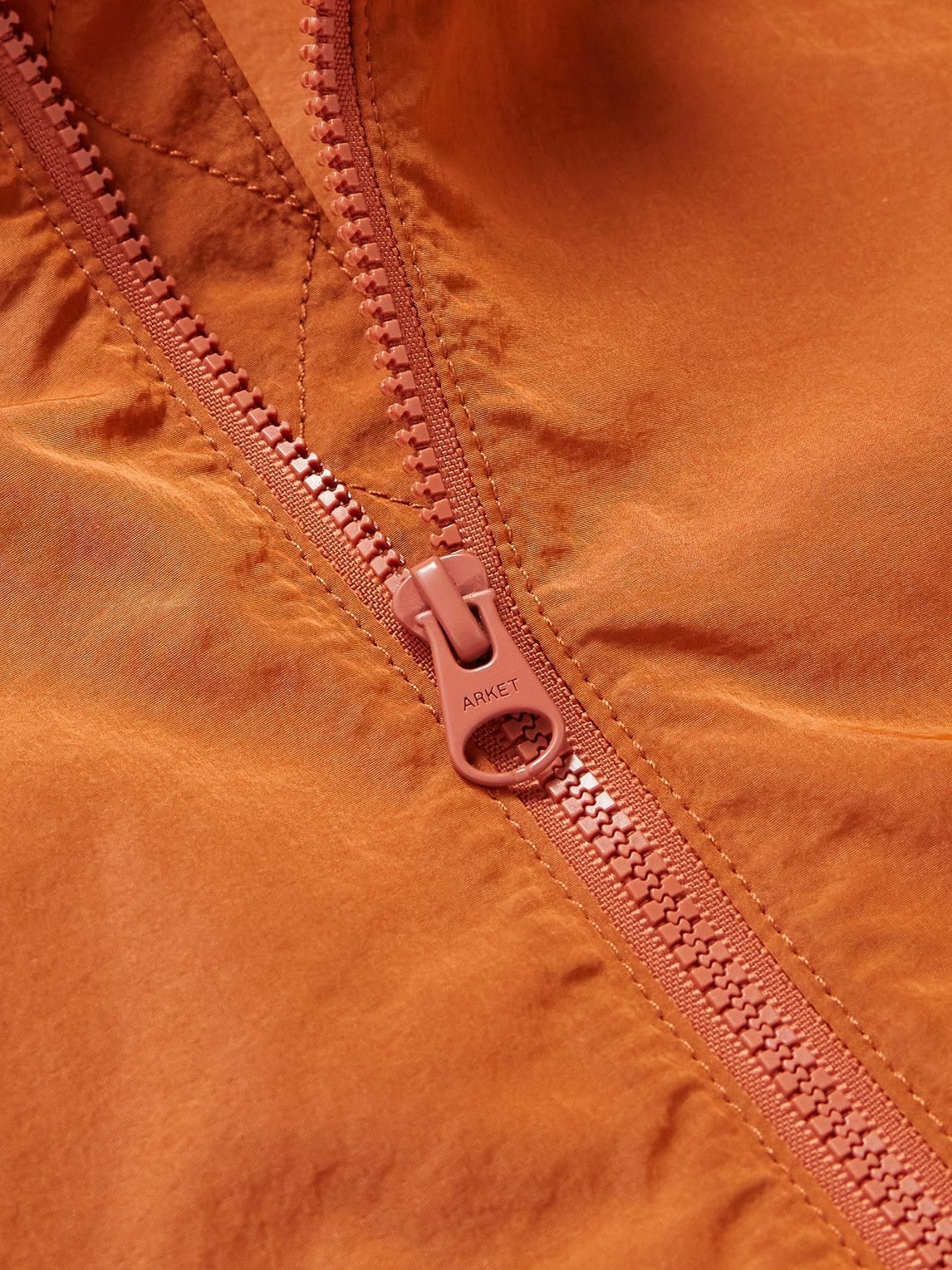 ARKET Kids - Bobbie Shell Hooded Jacket - Orange