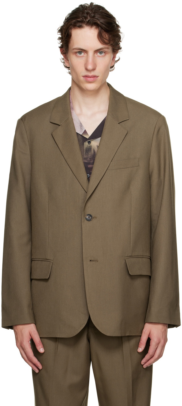 Saturdays NYC Brown Mirza Blazer