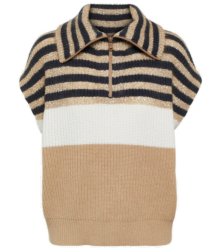 Photo: Brunello Cucinelli Wool, cashmere, and silk sweater