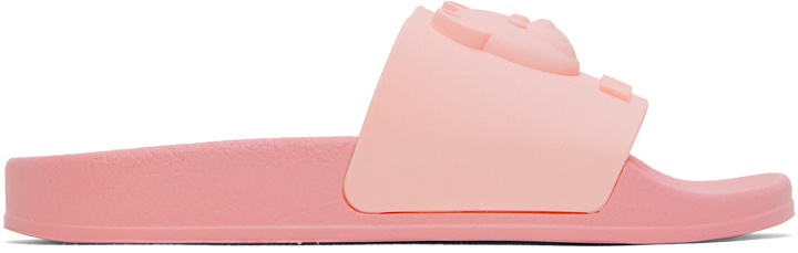 Photo: Moschino Pink Pool Slides