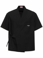KENZO PARIS Kimono Cotton Short Sleeve Shirt