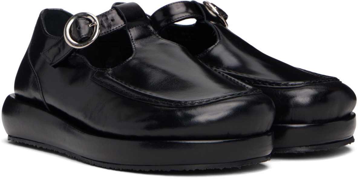 Nicole Saldaña Black Molly Loafers