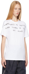 Loewe White Print Words T-Shirt