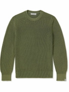 Rag & Bone - Dexter Ribbed Cotton Sweater - Green