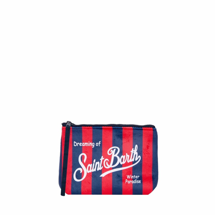 Photo: MC2 Saint Barth Aline Wooly Pochette With Striped Print