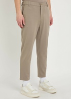 Raith Tapered-leg Woven Trousers Grey