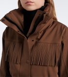 Moncler Grenoble Fringed ski suit