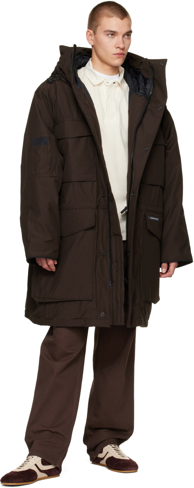 Canada Goose Brown Erie Down Parka