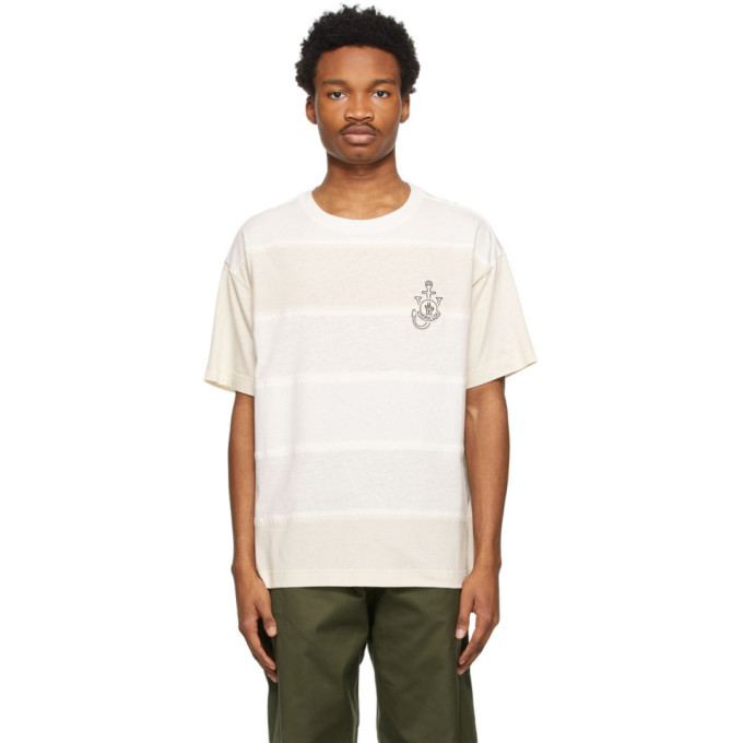 Photo: Moncler Genius 1 Moncler JW Anderson White Hemp T-Shirt