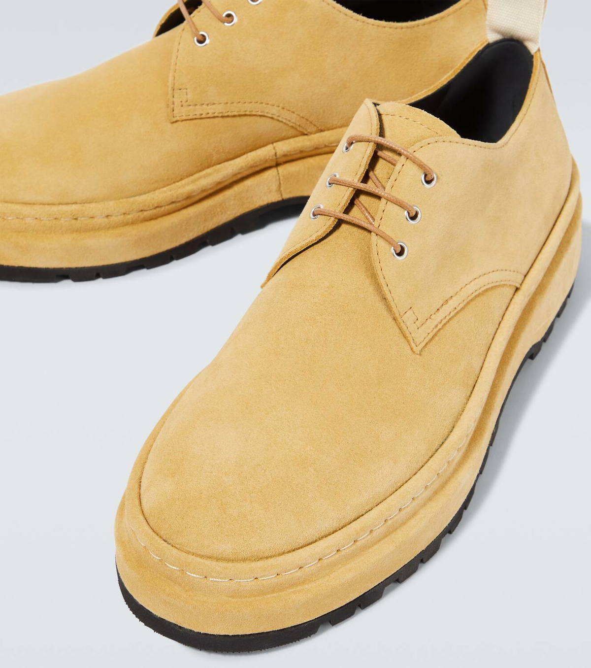 Jacquemus Les Derbies Pavane suede Derby shoes Jacquemus