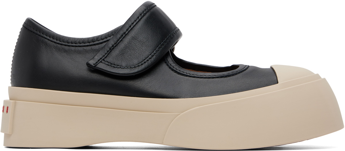 Marni Black Pablo Mary Jane Loafers