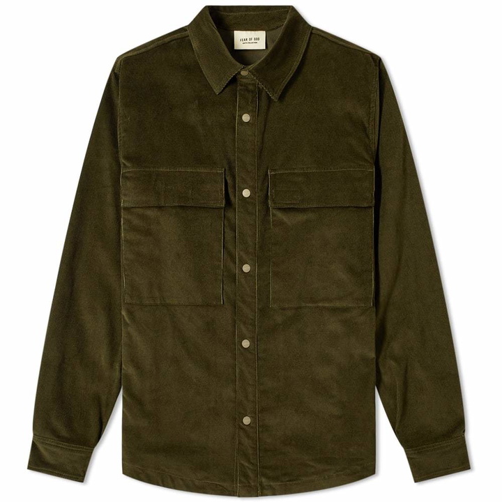 Photo: Fear of God Vintage Cord Overshirt