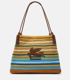 Etro Libra Medium striped tote bag