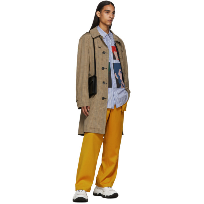 Stella McCartney White and Blue The Beatles Edition Striped No