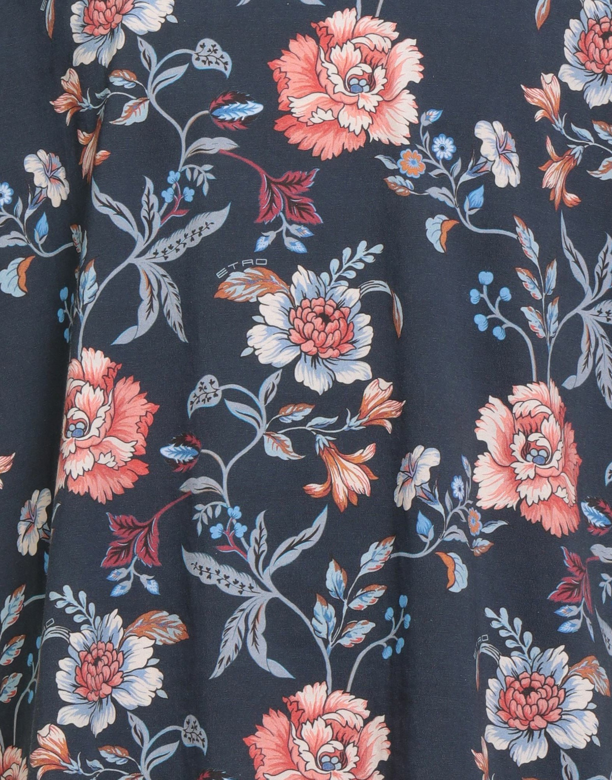Etro Mens T-shirt Slate in Blue