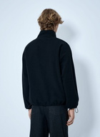 Miu Miu Half-Zip Fleece Sweatshirt