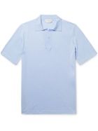 GABRIELA HEARST - Cashmere Polo Shirt - Blue - M
