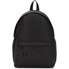 Boss Black Nylon Logo Backpack