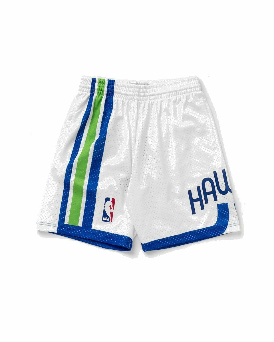 Photo: Mitchell & Ness White Swingman Shorts   Atlanta Hawks 1970 71 White - Mens - Sport & Team Shorts