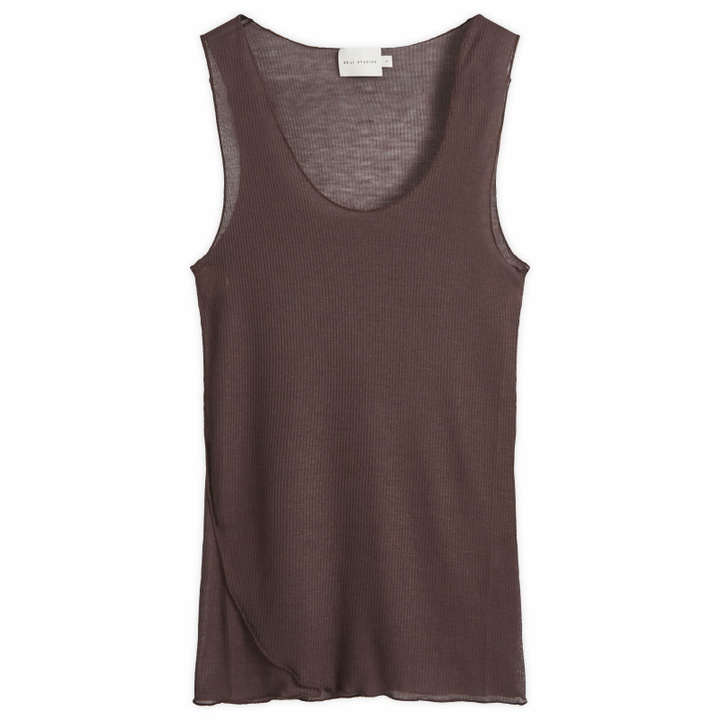 Photo: Deiji Studios Women's Knit Tank in Mahogany