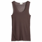 Deiji Studios Women's Knit Tank in Mahogany