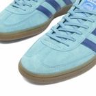 Adidas Men's Handball Spezial Mig Sneaker in Tactile Steel/Team Royal Blue/Gum