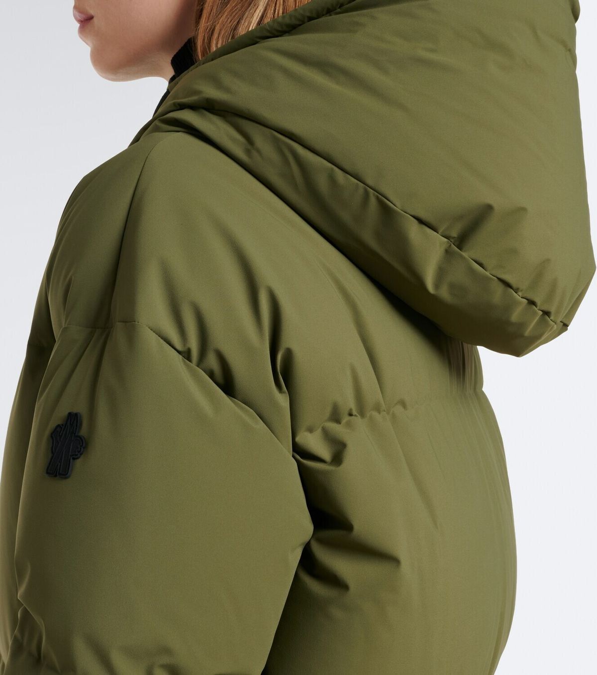 Moncler Grenoble Hooded down ski jacket