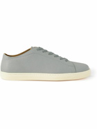 George Cleverley - Full-Grain Leather Sneakers - Gray