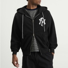 No Problemo Men's NYP Zip Hoodie in Black