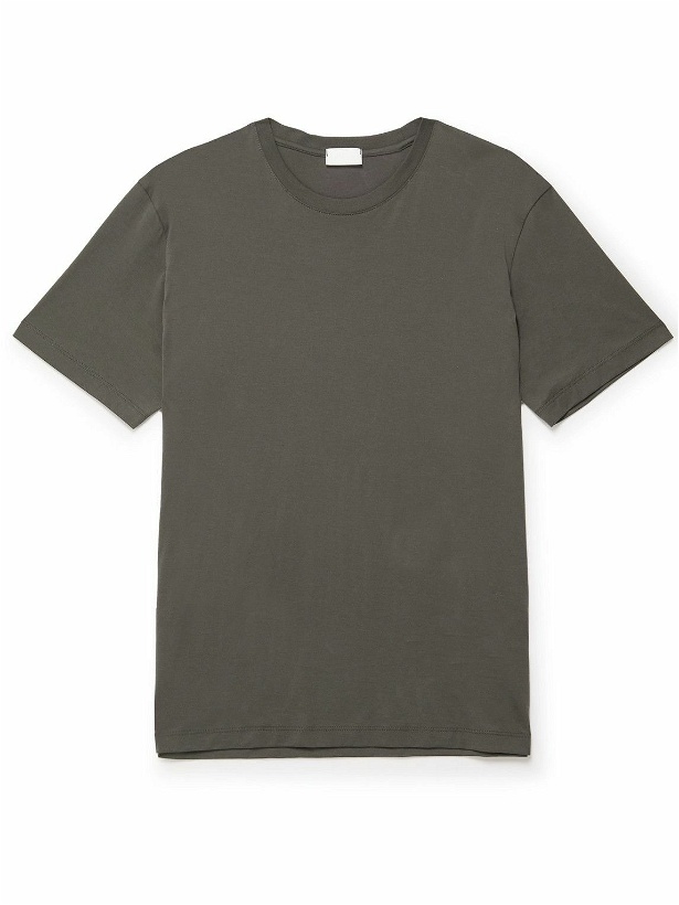 Photo: Handvaerk - Pima Cotton-Jersey T-Shirt - Gray