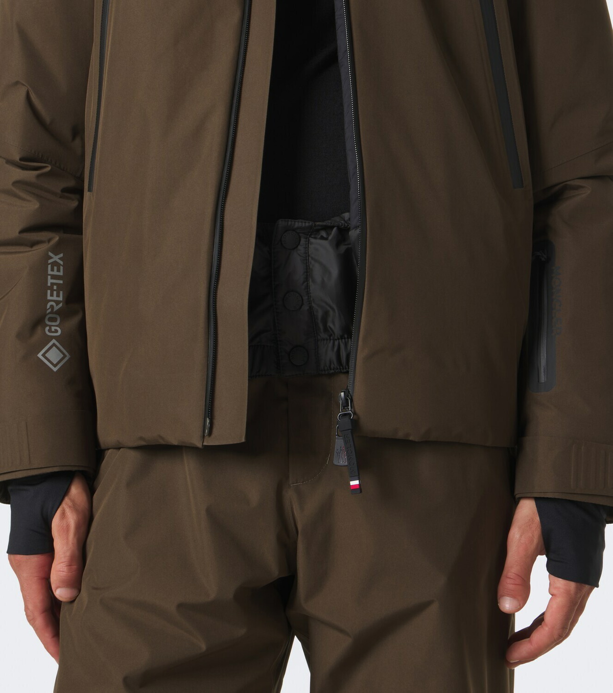 Moncler Grenoble Hooded technical down jacket