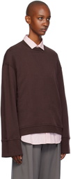 The Frankie Shop Burgundy Talia Sweatshirt