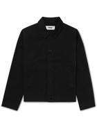 YMC - Garment-Dyed Cotton-Blend Twill Jacket - Black